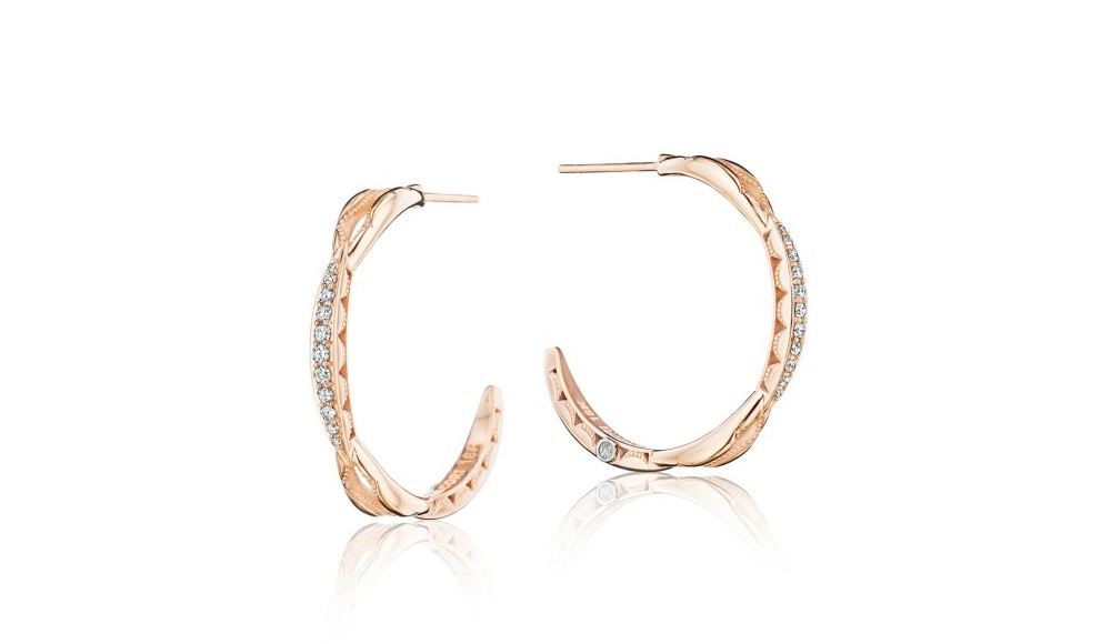 tacori hoop earrings